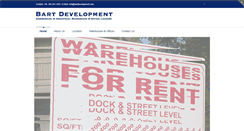 Desktop Screenshot of bartdevelopment.com